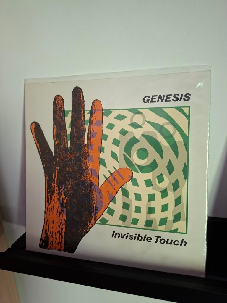 Genesis - Invisible Touch LP (Vinyl), Cd's en Dvd's, Vinyl | Rock, Gebruikt, 1980 - 1989, Ophalen of Verzenden