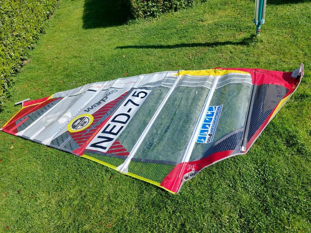 North Warp 5.7m uit 2013 in heel goede staat, Ophalen, Minder dan 250 cm, Mast, Gebruikt