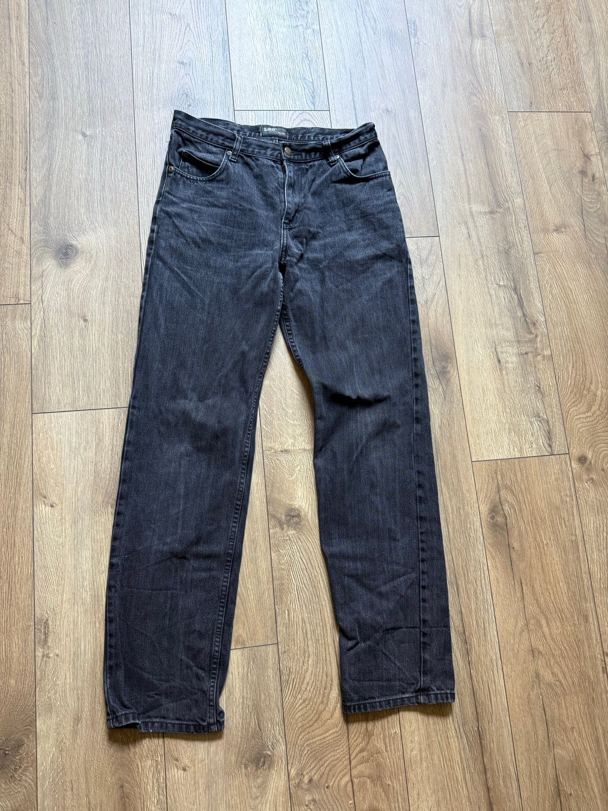 Lee Brooklyn Jeans W33 L34 - Zwart/Grijs, Ophalen of Verzenden, Gedragen, Zwart, W33 - W36 (confectie 42/44)