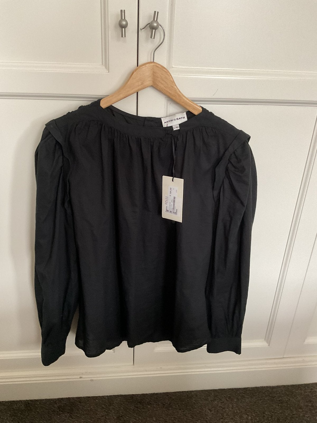 Antik Batik zwarte zomerse blouse maat L nieuw, Kleding | Dames, Blouses en Tunieken, Ophalen of Verzenden, Nieuw, Maat 42/44 (L)