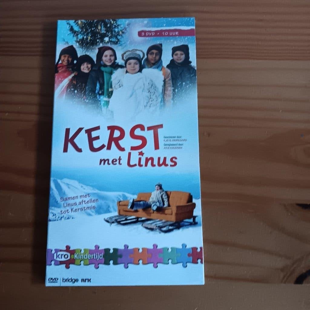 Kerst met Linus - 3 DVD Box - KRO Kindertijd, Cd's en Dvd's, Alle leeftijden, Inclusief doosje, Tv-serie, Zo goed als nieuw