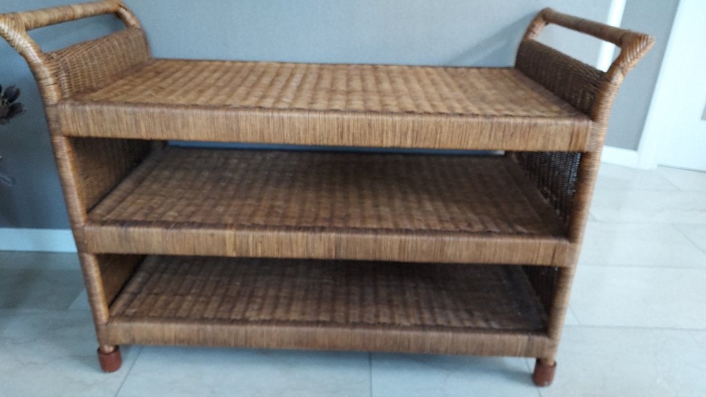 Side table, Huis en Inrichting, Tafels | Sidetables, Ophalen, 100 tot 150 cm, Zo goed als nieuw, Rechthoekig