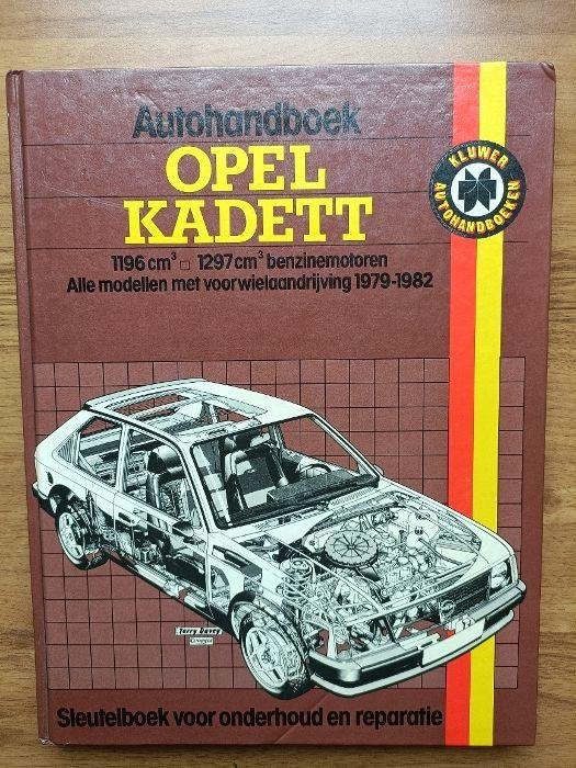 Kluwer Autohandboek vraagbaak Opel kadett D 1.2 + 1.3 '79-82, Ophalen of Verzenden