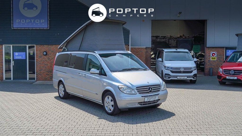 Mercedes Viano Marco Polo Automaat met slechts 132dkm, Automaat, Buscamper of Camperbus, Mercedes-Benz, Bedrijf