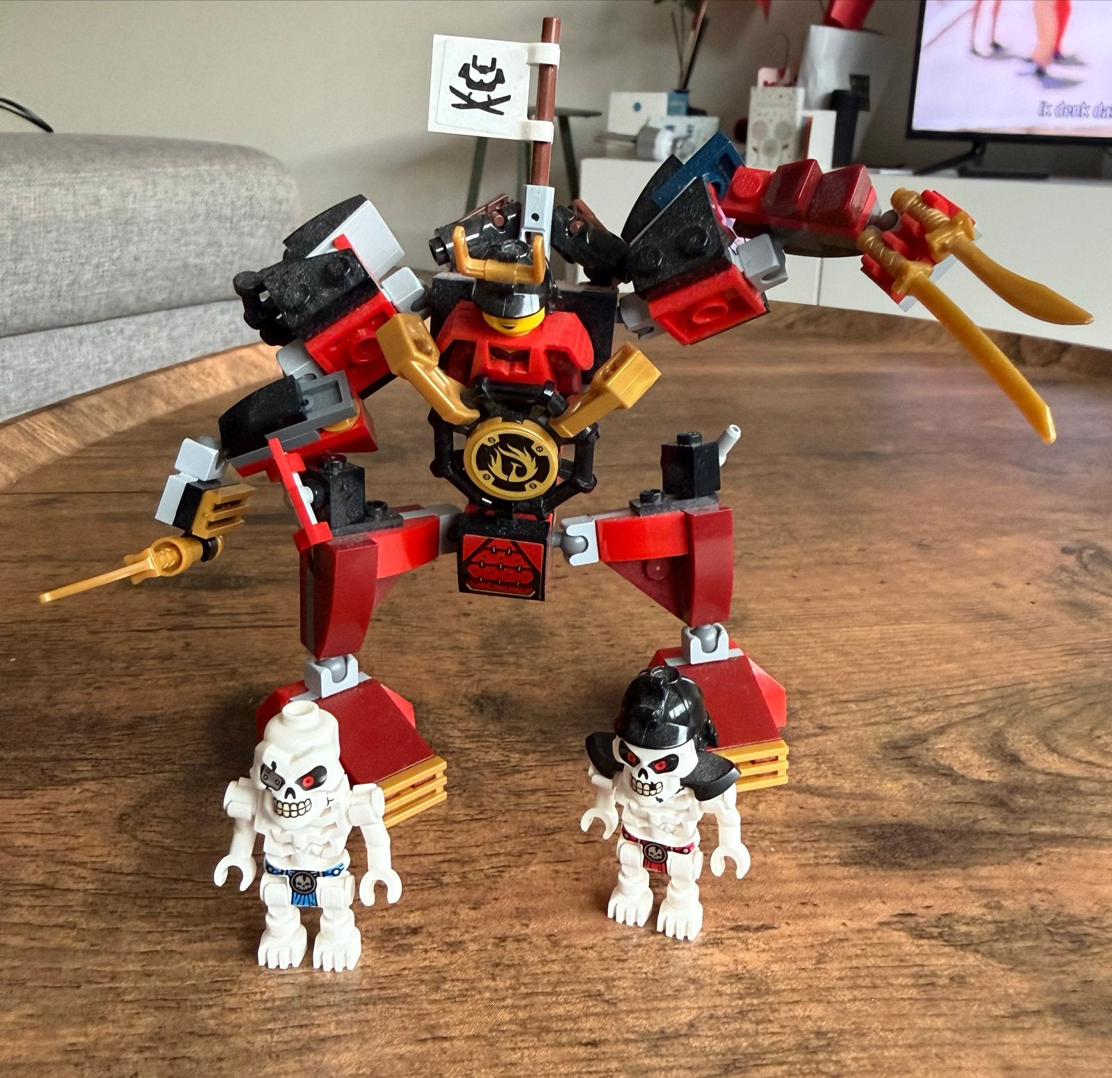Lego Ninjago 70665 De Samurai Mech, Ophalen, Gebruikt, Lego, Compleet