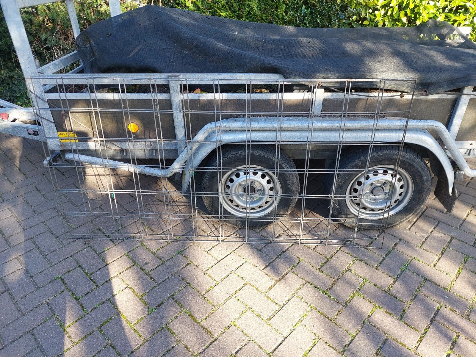 re koop 2 grote gaat masten met grote gaten, Tuin en Terras, Ophalen of Verzenden, Minder dan 10 meter