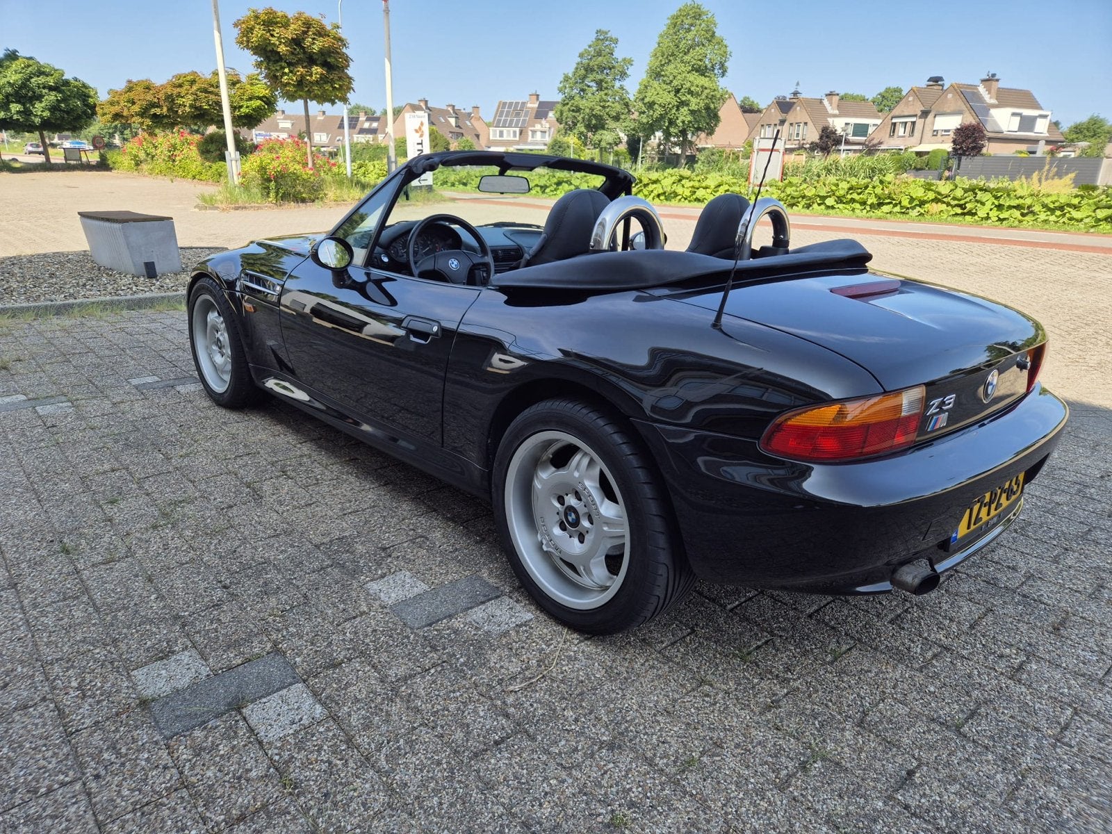 BMW Z3 2.8 Roadster 1996 Zwart, Auto's, BMW, Particulier, Z3, Benzine, Cabriolet, Handgeschakeld, Geïmporteerd, Zwart, Achterwielaandrijving