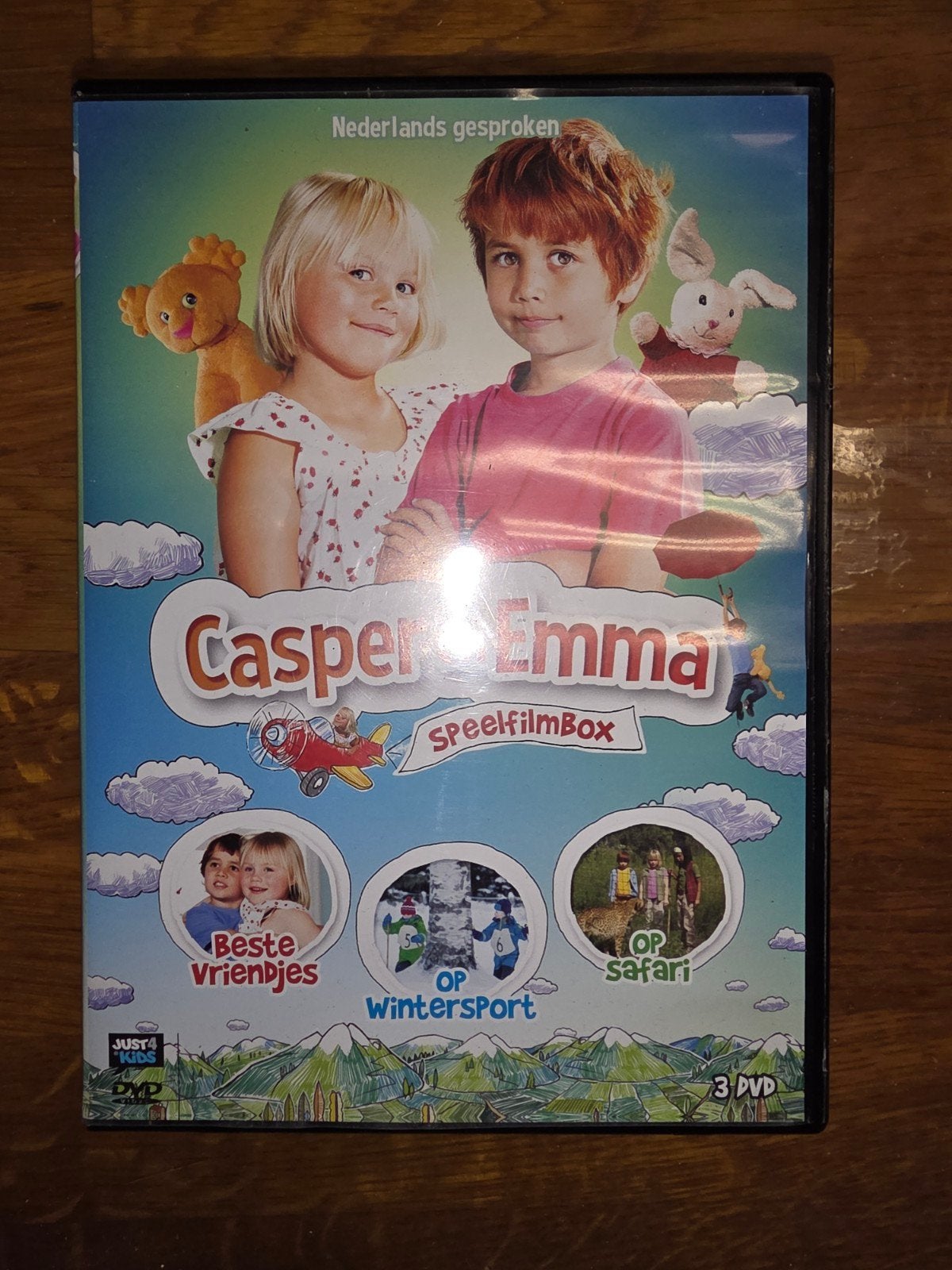 Casper en Emma Speelfilmbox - 3 DVD's, Ophalen, Gebruikt, Alle leeftijden, Nederlands