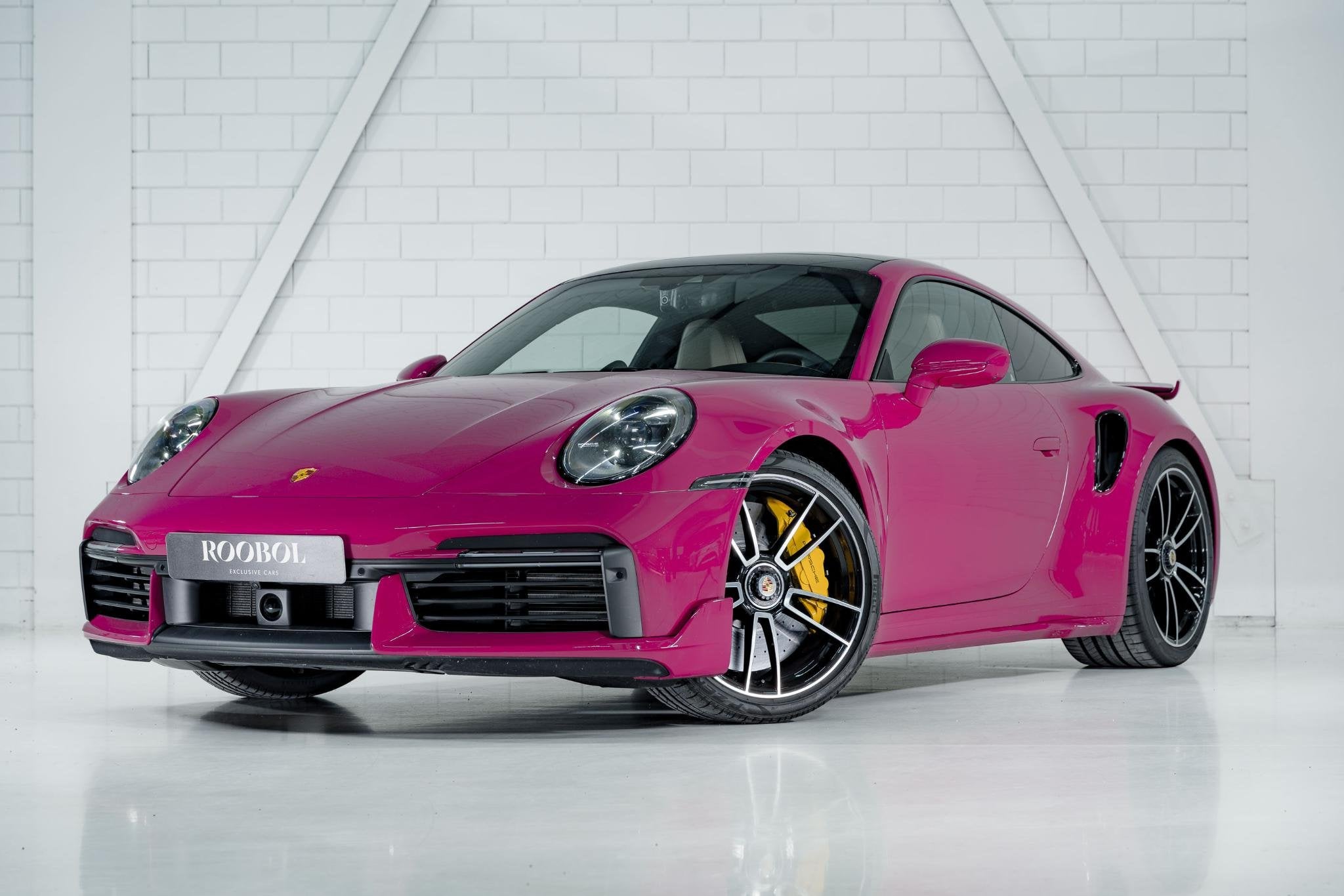 Porsche 911 Turbo S *PTS RUBYSTAR* l Aero pack l PASM l Pano, Auto's, Automaat, Stof, Gebruikt, Overige kleuren