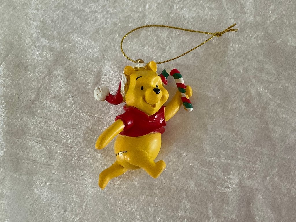 Disney ornament van Winnie de poeh', Verzamelen, Disney, Ophalen of Verzenden, Winnie de Poeh of vrienden, Zo goed als nieuw, Beeldje of Figuurtje