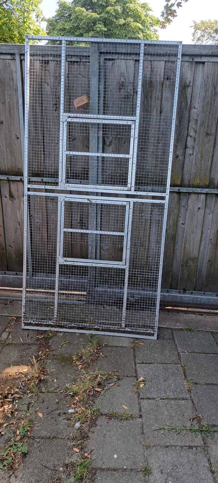 paneel voor cupskooi, Dieren en Toebehoren, Vogels | Hokken en Kooien, Ophalen of Verzenden, Aluminium, Vogelkooi