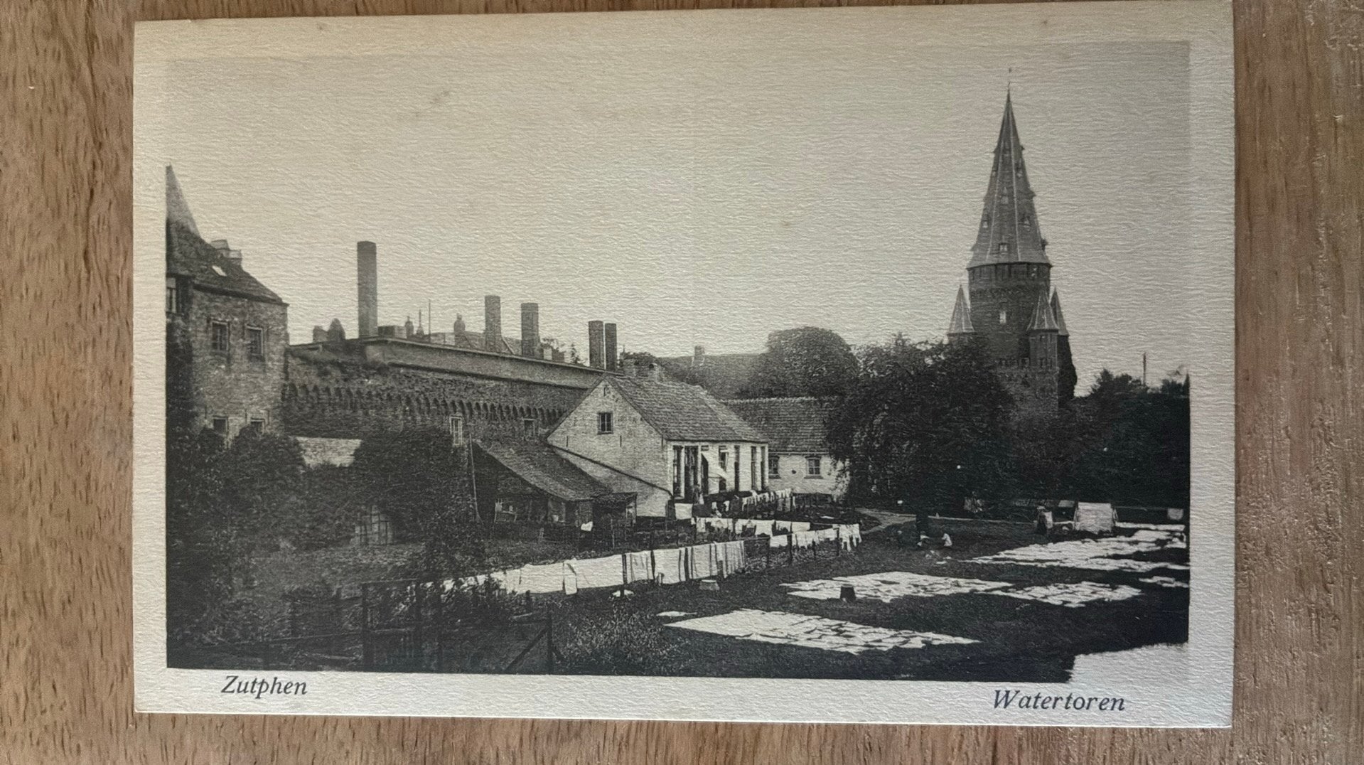 Oude ansichtkaart Zutphen - Watertoren, Ophalen of Verzenden, 1920 tot 1940, Ongelopen, Gelderland