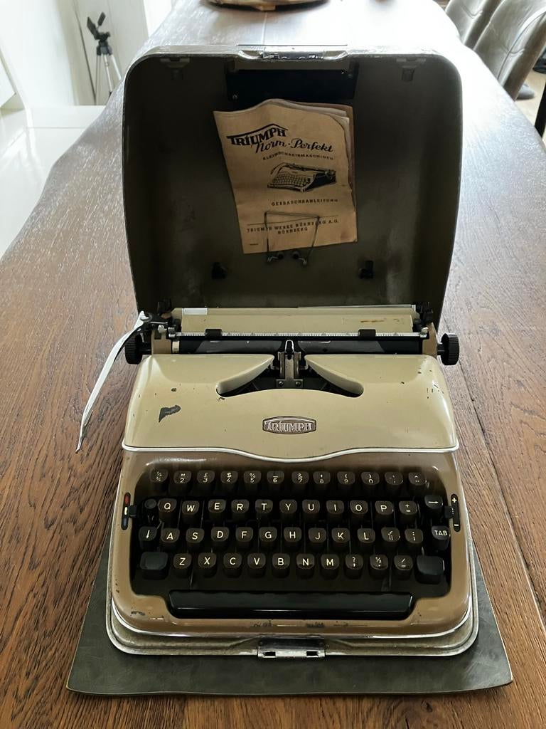 Triumph Norm Perfekt  1956 zeldzaam, Ophalen of Verzenden, Gebruikt