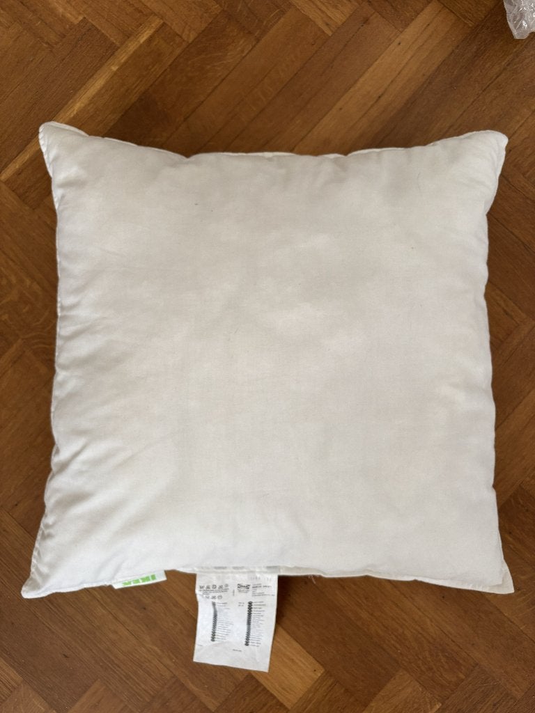 binnenkussen Ikea Gosa Aster 65x65, Ophalen, Wasbaar, Wit, IKEA