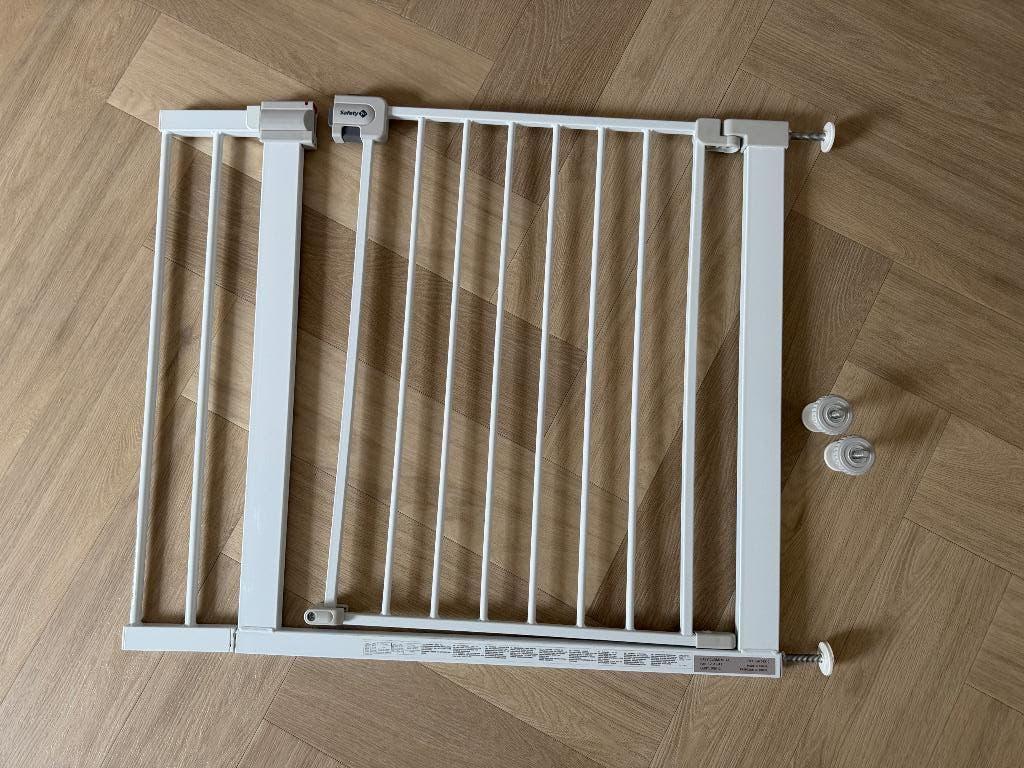 Verstelbaar traphekje, Kinderen en Baby's, Traphekjes, Ophalen, 100 tot 115 cm, Zo goed als nieuw, Klemhekje