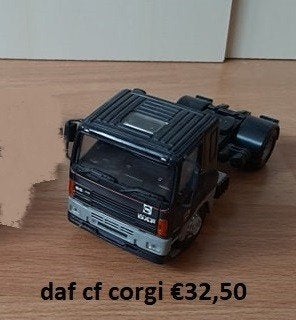 corgi daf cf trekker, Ophalen of Verzenden, Zo goed als nieuw, Bus of Vrachtwagen, Corgi