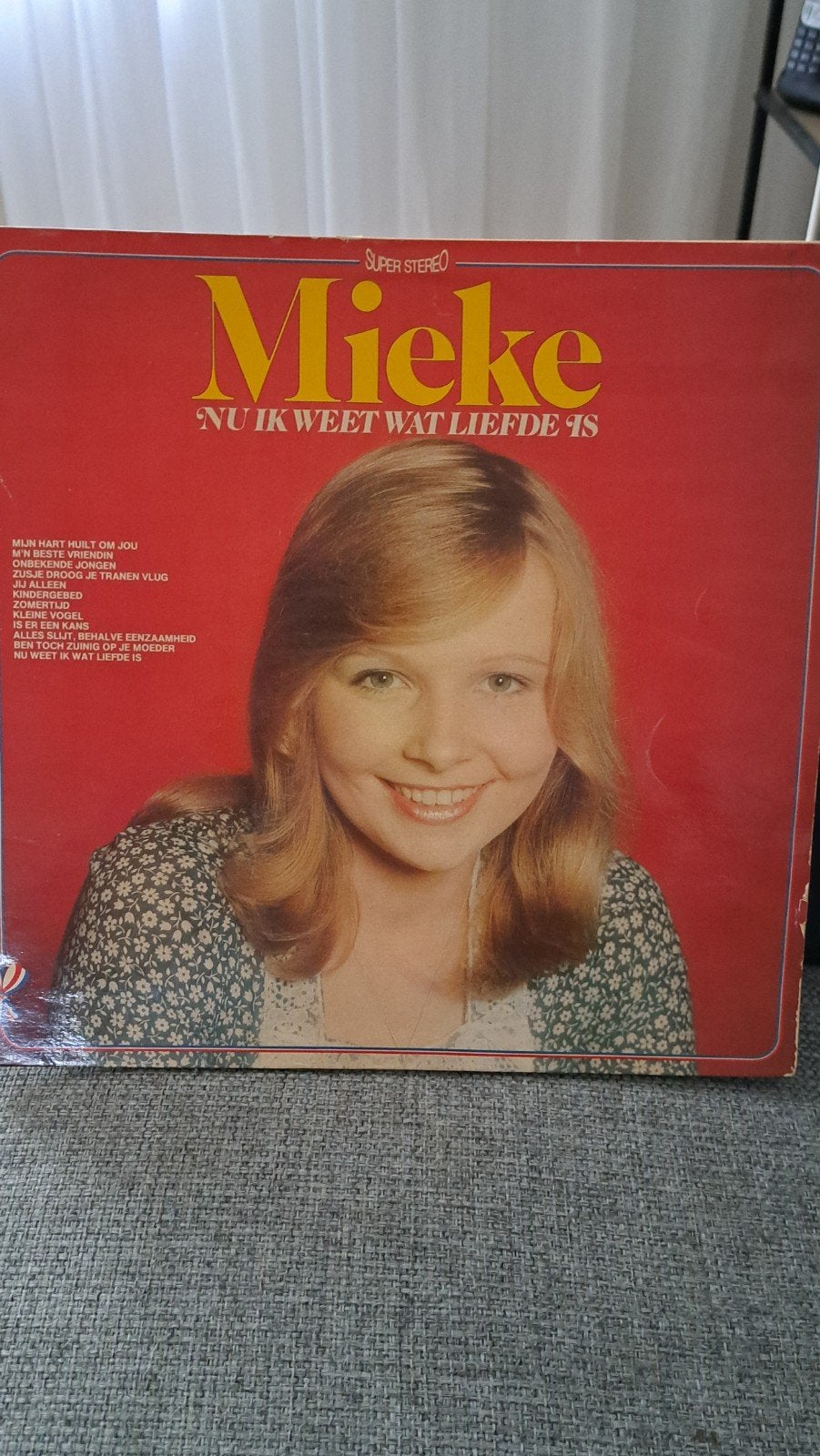 vinyl LP   Mieke   ,nu ik weet wat liefde is,, LP, Ophalen of Verzenden, Zo goed als nieuw, Levenslied of Smartlap