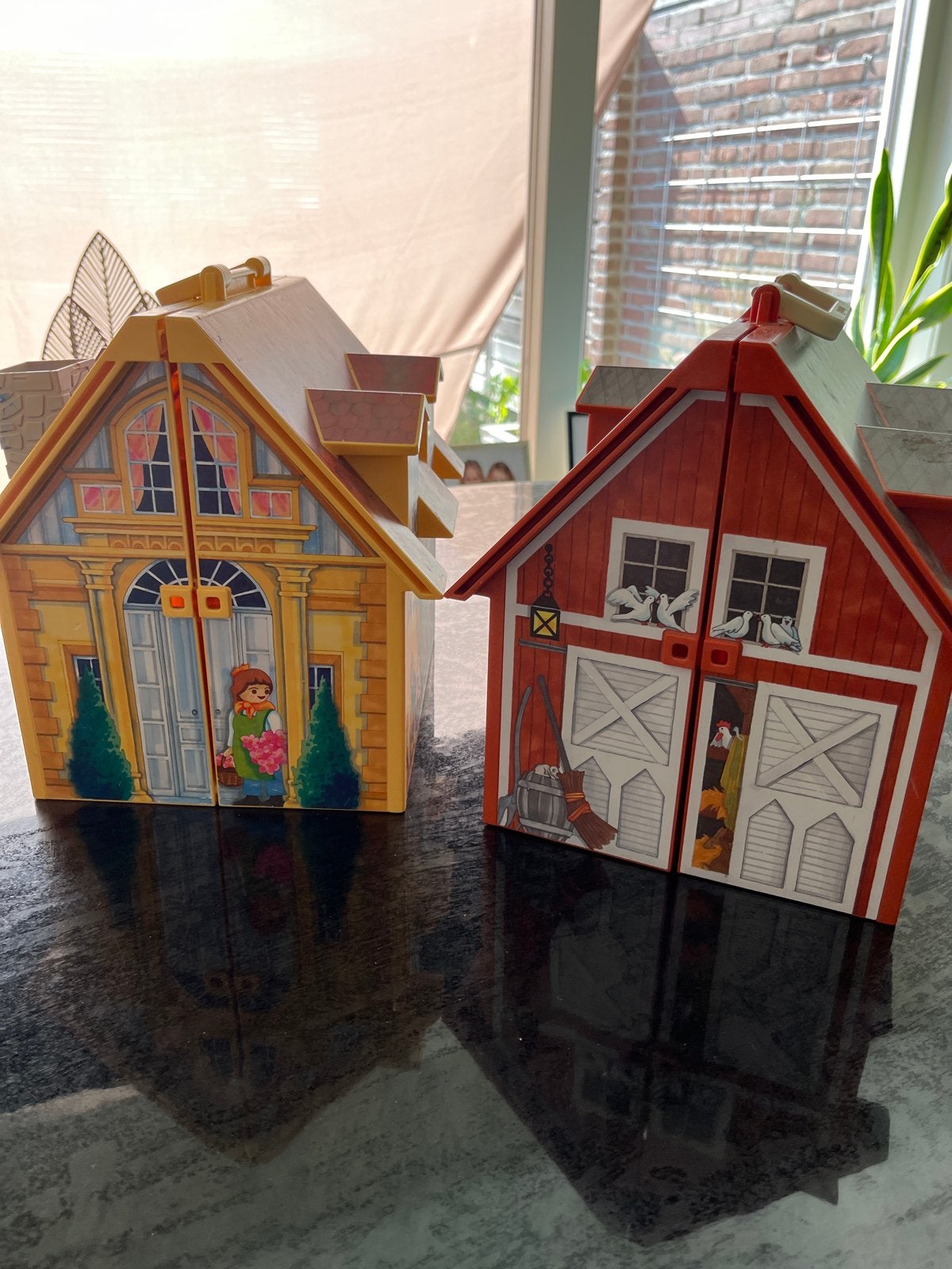 Vintage Polly Pocket Huis en Boerderij Speelset, Verzenden, Gebruikt, Jongen of Meisje
