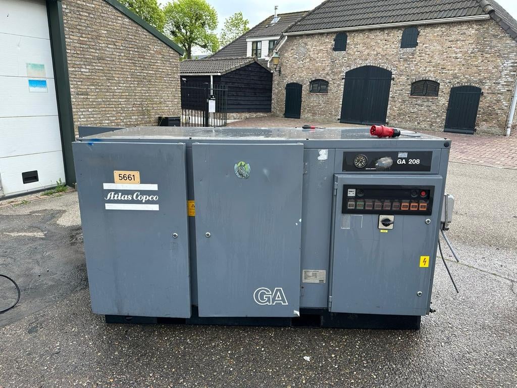 Schroef compressor atlas Copco GA 208 pack, Ophalen