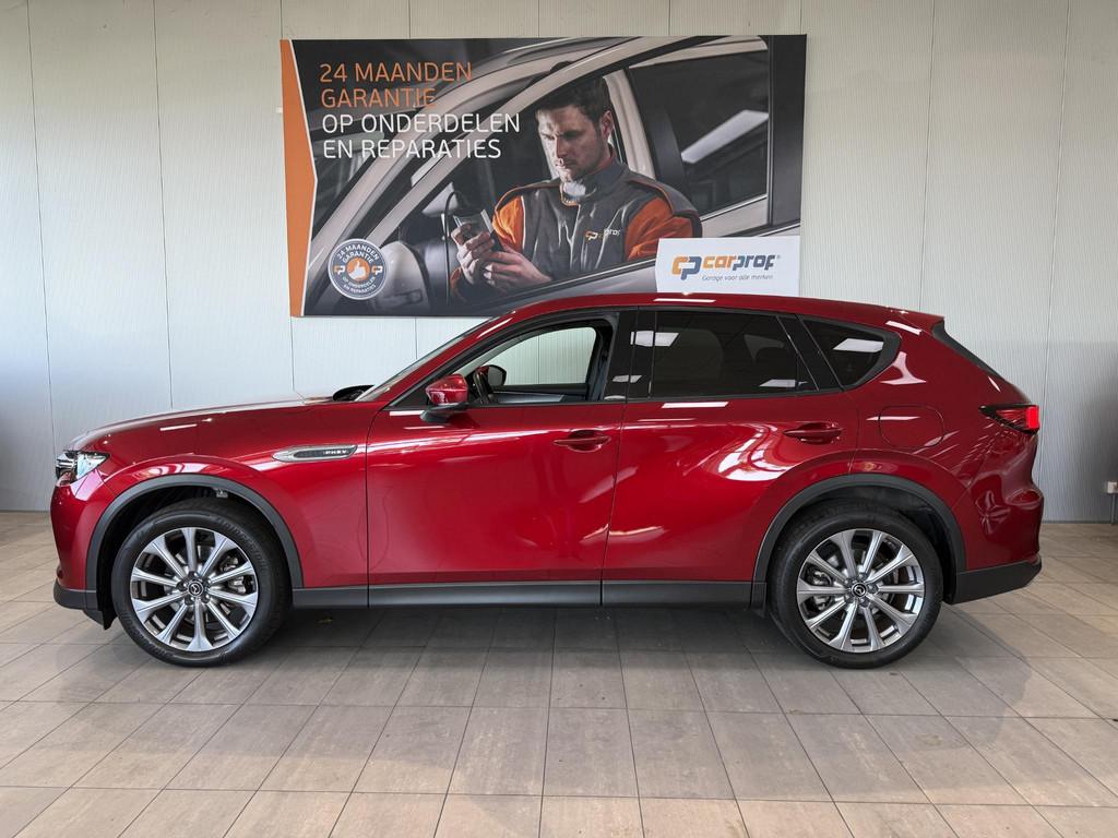 Mazda CX-60 2.5 e-SkyActiv PHEV Exclusive-Line Automaat, Automaat, Stof, Gebruikt, Euro 6