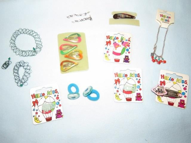 Div nieuwe kindersieraden, 25 cent per stuk of 5 voor 1 euro, Ophalen of Verzenden, Nieuw, Overige kleuren, Overige typen