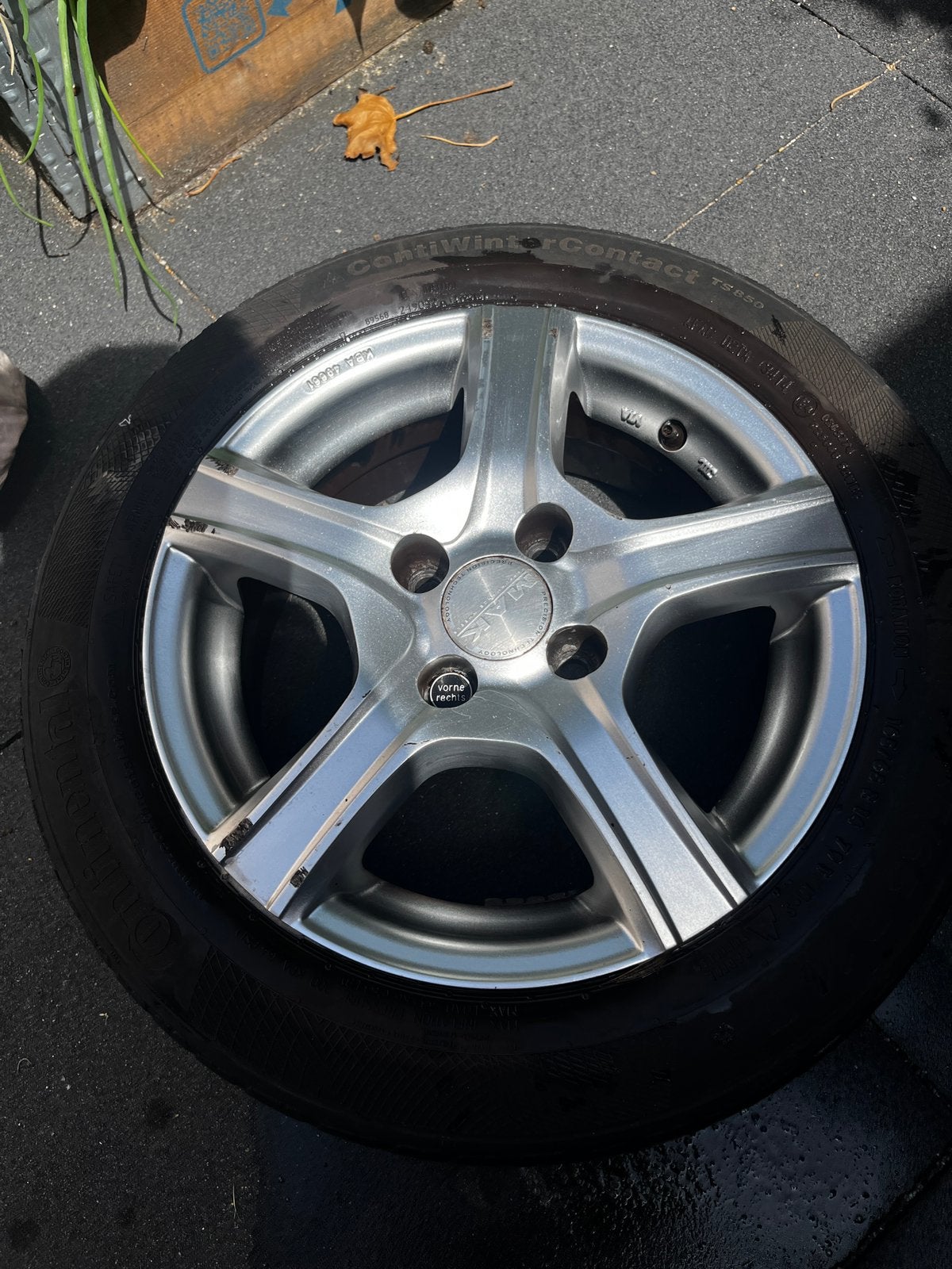 Velgen + banden Chevrolet Spark, Ophalen, Gebruikt