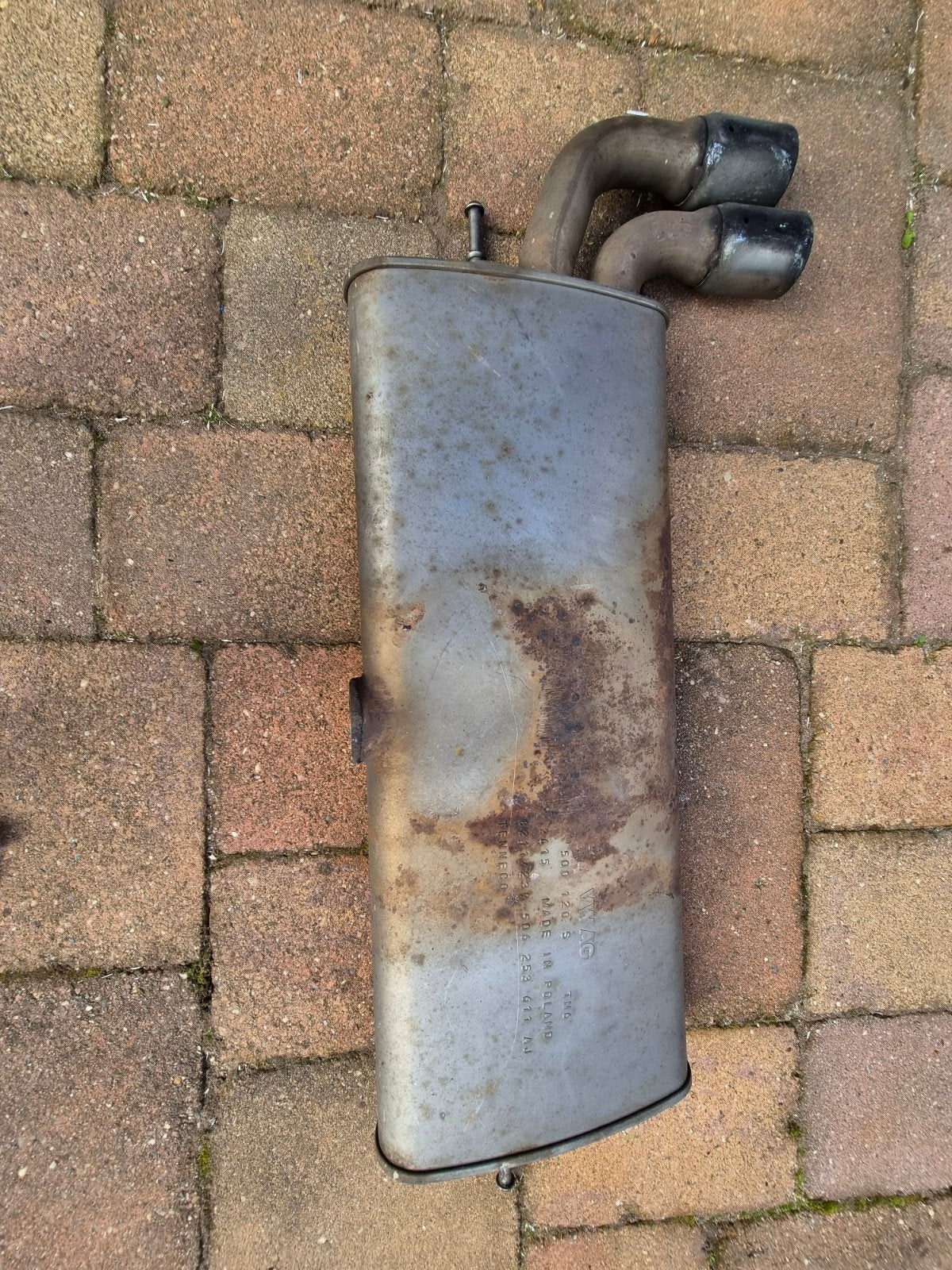 Uitlaten vw golf gte en gti, Ophalen