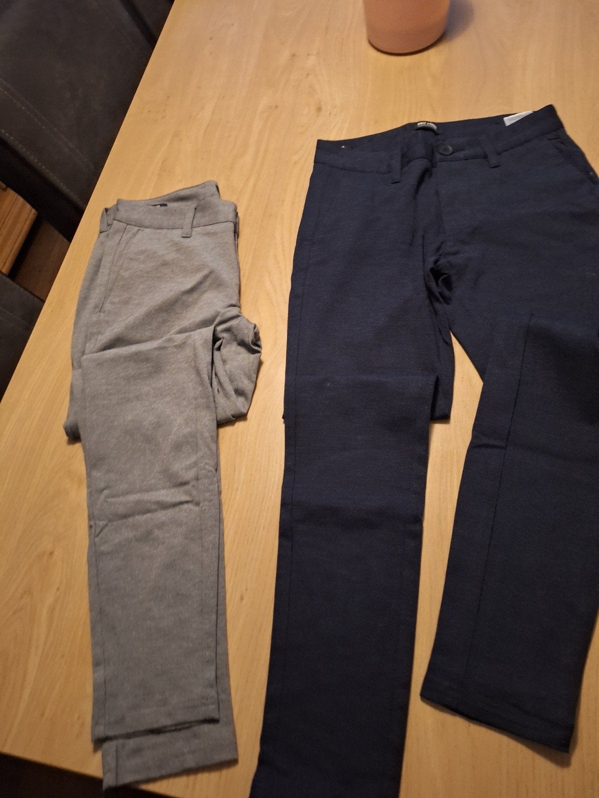Only & sons chino broek w28/l32, Kleding | Heren, Broeken en Pantalons, Onbekend, Overige maten, Ophalen of Verzenden, Grijs
