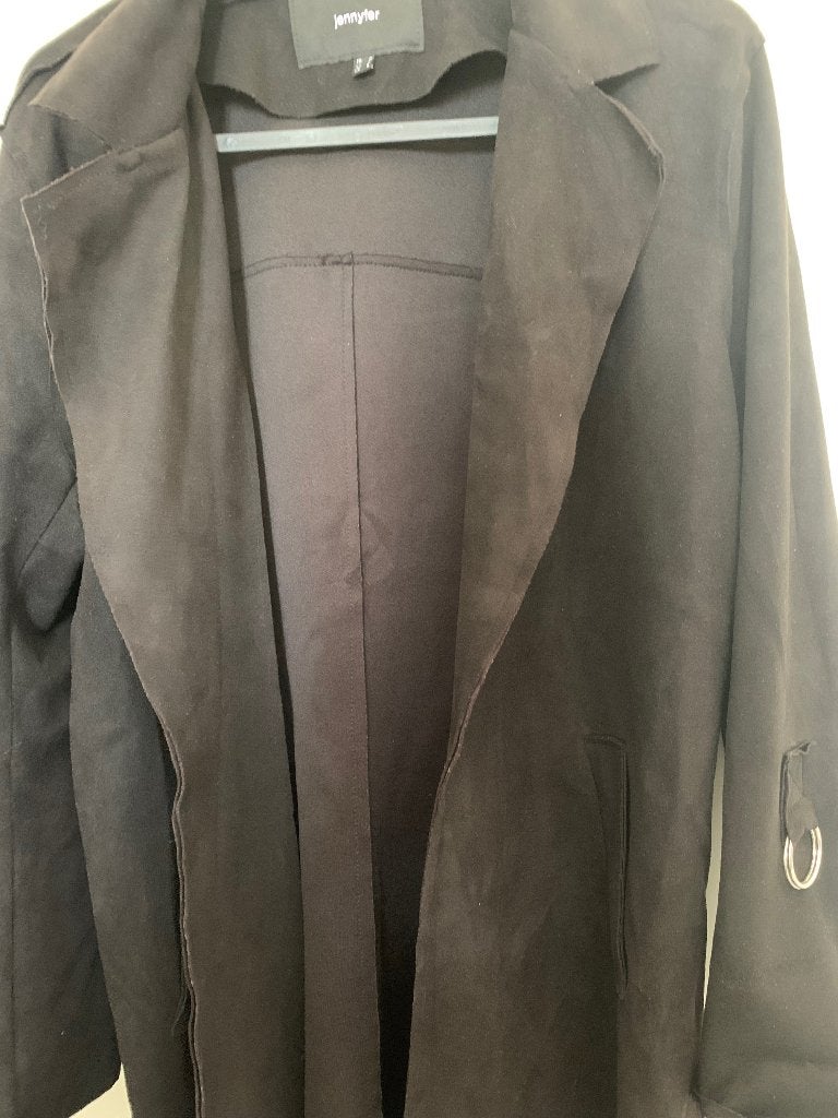Mantel, Ophalen, Zwart, Jennyfer, Maat 36 (S)