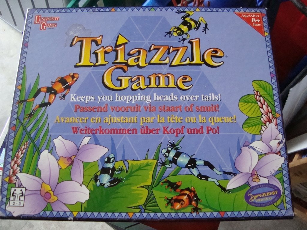 Triazzle game, Ophalen of Verzenden, Zo goed als nieuw