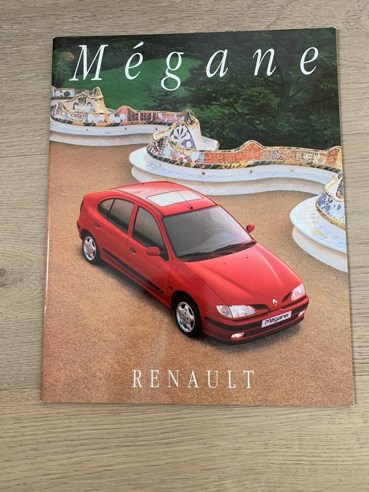 Folder Renault Megane 1996, Ophalen of Verzenden, Renault