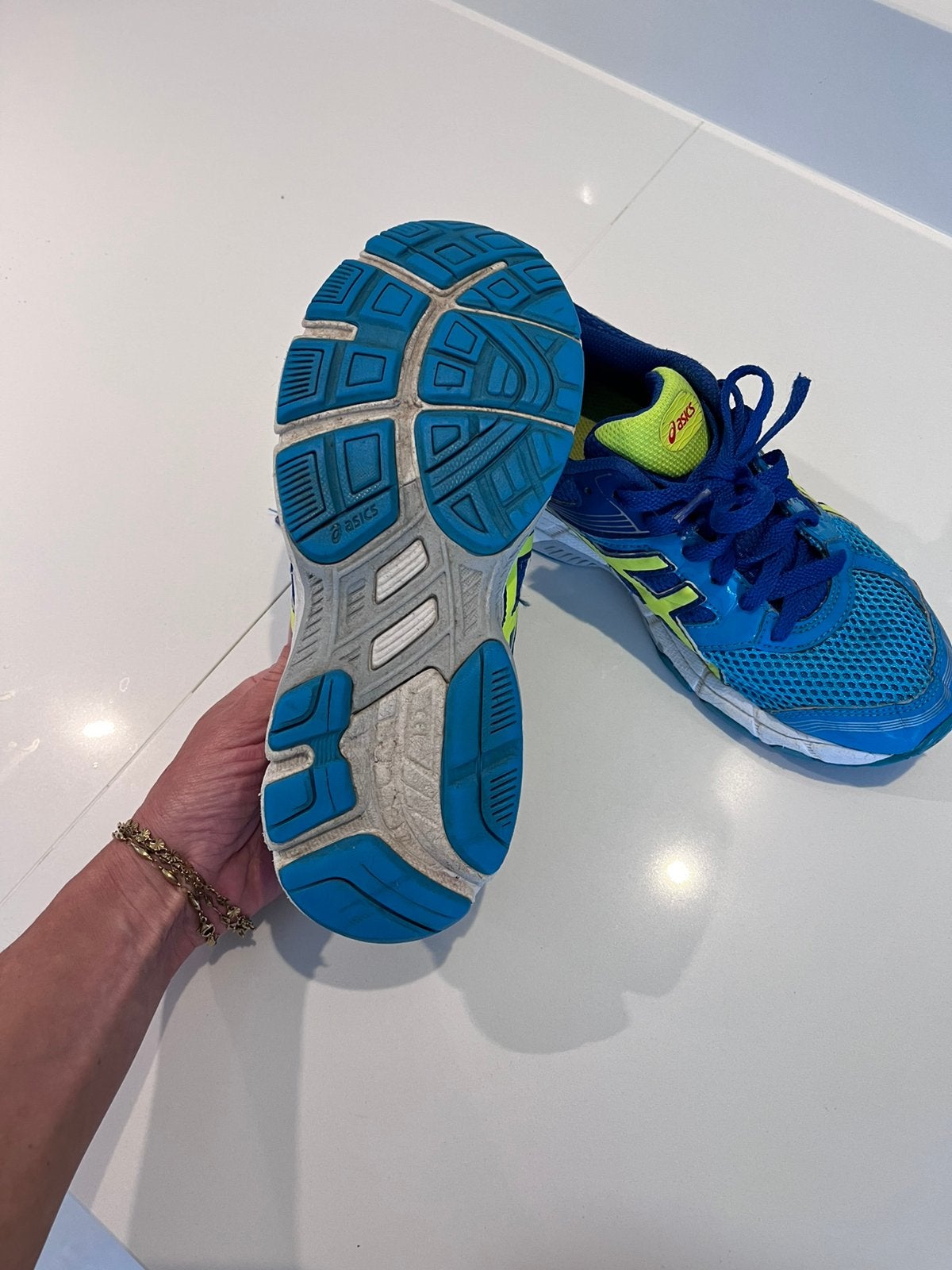 Hardloopschoenen maat 38 Asics, Ophalen of Verzenden, Zo goed als nieuw, Hardloopschoenen, Overige merken