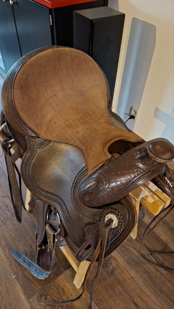 EDIX Django boomloos westernzadel, Ophalen of Verzenden, Zo goed als nieuw, Dressuur