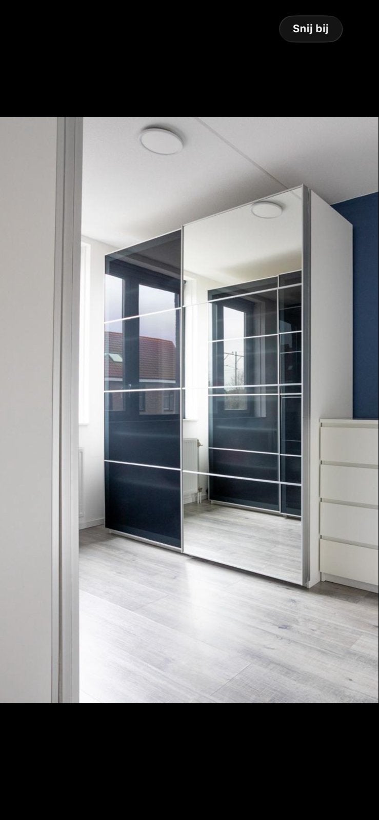 IKEA PAX UGGDAL Schuifdeuren 2 x 200x236 cm, Huis en Inrichting, Kasten | Kledingkasten, Ophalen, 200 cm of meer, 200 cm of meer