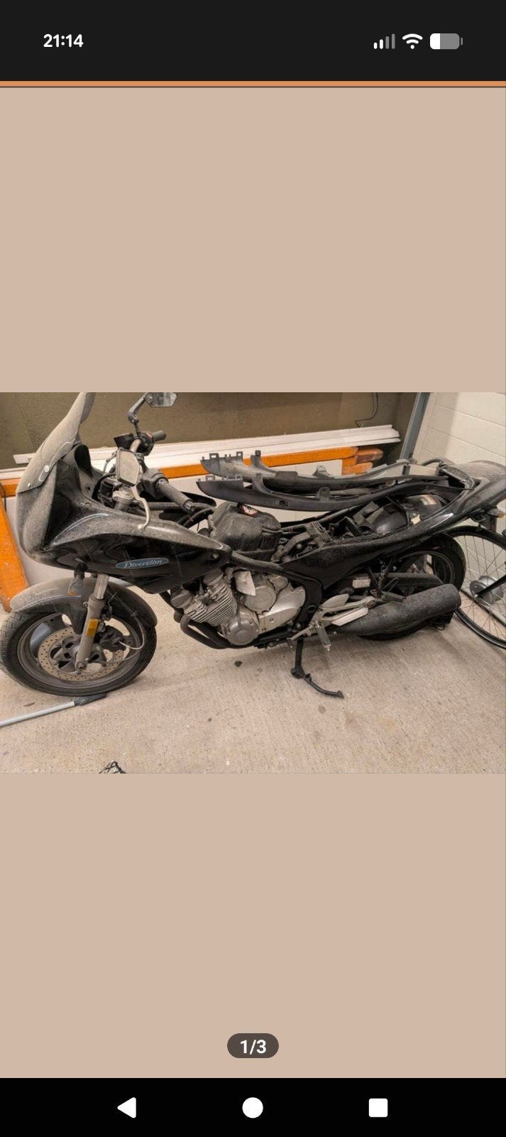 Te koop: Yamaha XJ600s Diversion, Ophalen, Gebruikt