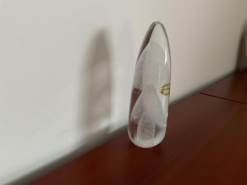 Adam Jablonski Glazen Druppel. Handgemaakt, Antiek en Kunst, Ophalen of Verzenden