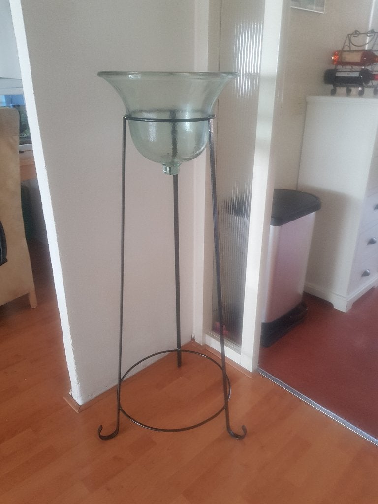vaas op standaard, Huis en Inrichting, Woonaccessoires | Vazen, Ophalen, Zo goed als nieuw, 121 cm
