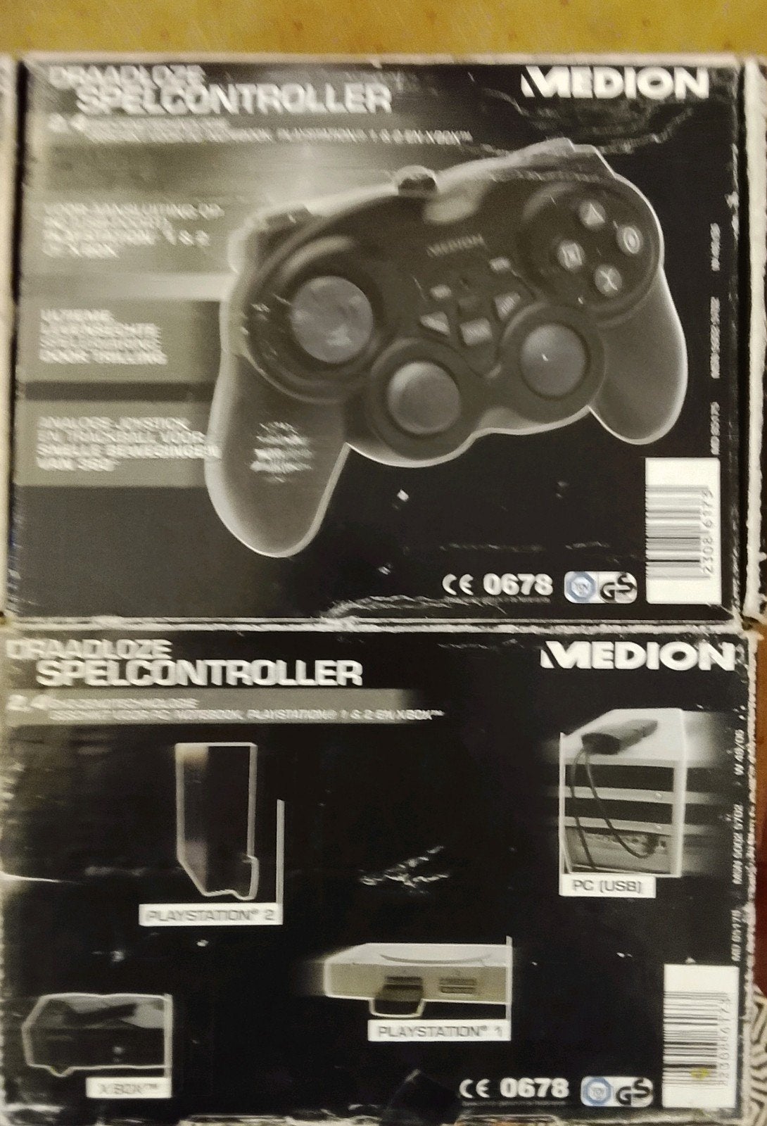Medion Tevion Draadloze Spelcontroller vor PC/PlayStation/Xb, Nieuw, Am Zehnthof 77, 45307 Essen, Duitsland, Overige merken, Ophalen of Verzenden