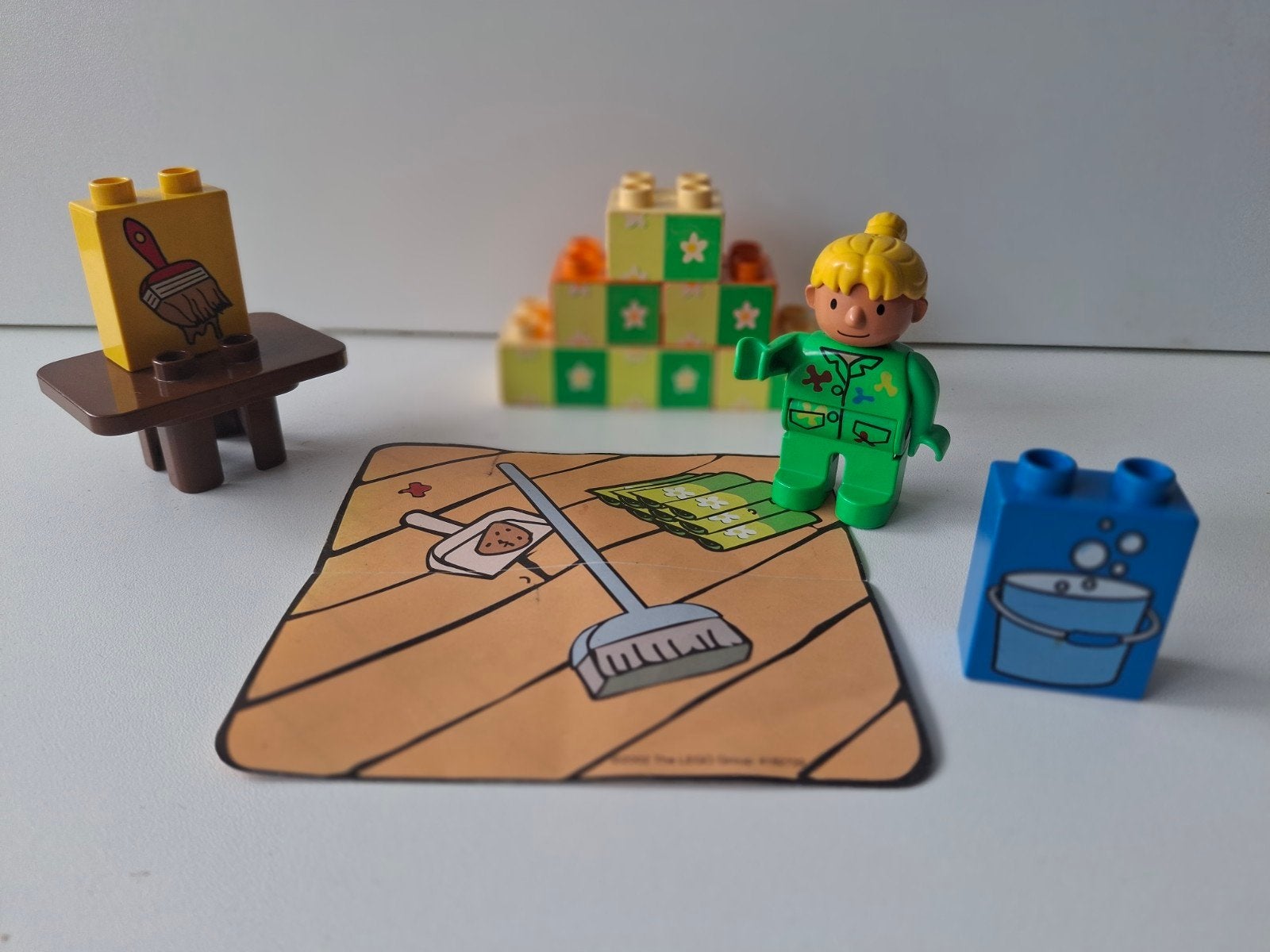 Duplo 3278. Bob de bouwer.  Wendy gaat behangen., Kinderen en Baby's, Ophalen of Verzenden, Duplo