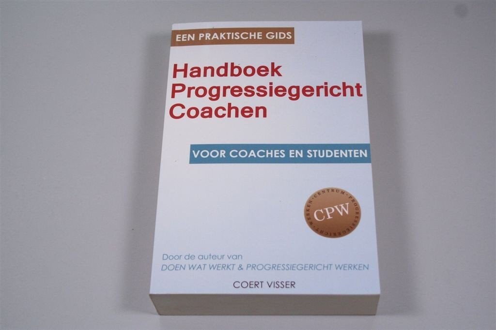 Progressiegericht Coachen — Handboek, Ophalen of Verzenden, Zo goed als nieuw