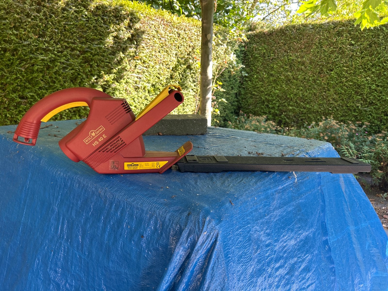 Wolf-Garten HS 40 E heggenschaar - Elektrisch, Ophalen, Gebruikt, Elektrisch