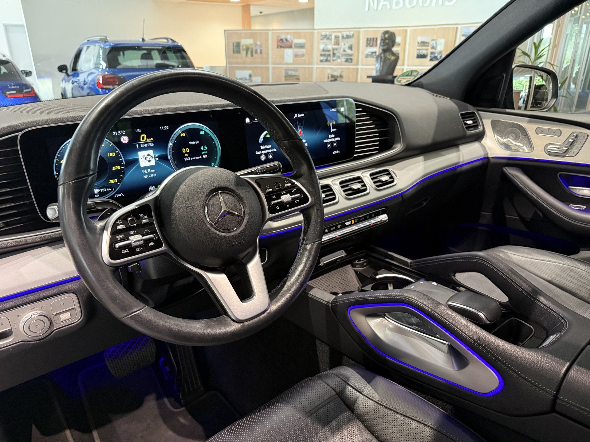 Mercedes-Benz GLE 350 e 4MATIC Premium Plus AMG, Pano, Massa, Auto's, 12 maanden, Gebruikt, Euro 6, 4 cilinders