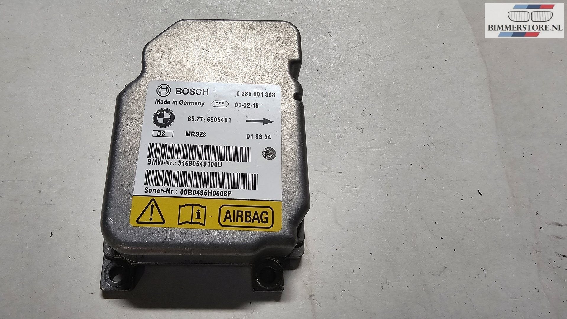 Airbag module BMW 3 serie E46 alle modellen 65776905491 6905, Gebruikt, -, Ophalen of Verzenden, -