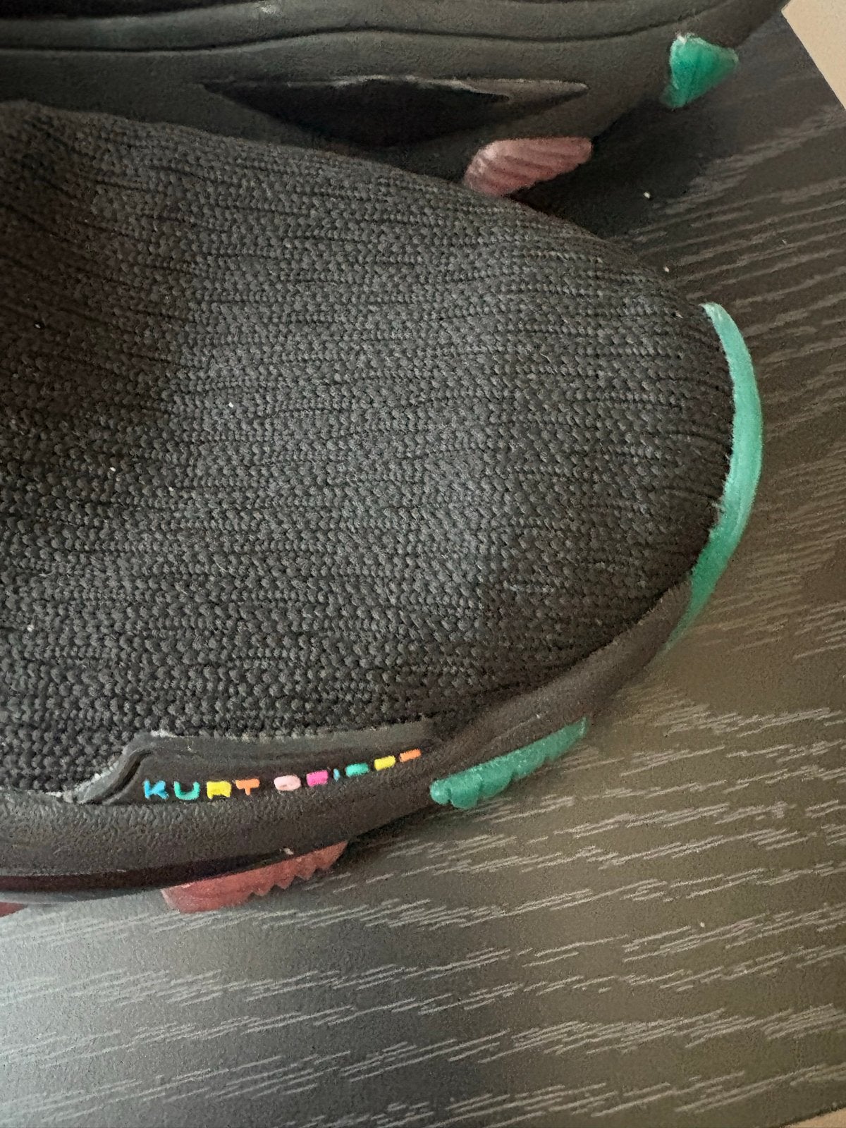 Kurt Geiger London Sneakers Zwart Maat 38, Ophalen of Verzenden, Zo goed als nieuw, Zwart, Sneakers of Gympen