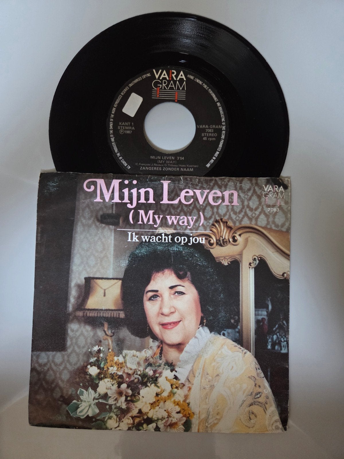 Zangeres zonder naam - Mijn leven, Ophalen of Verzenden, Gebruikt, 7 inch, Nederlandstalig