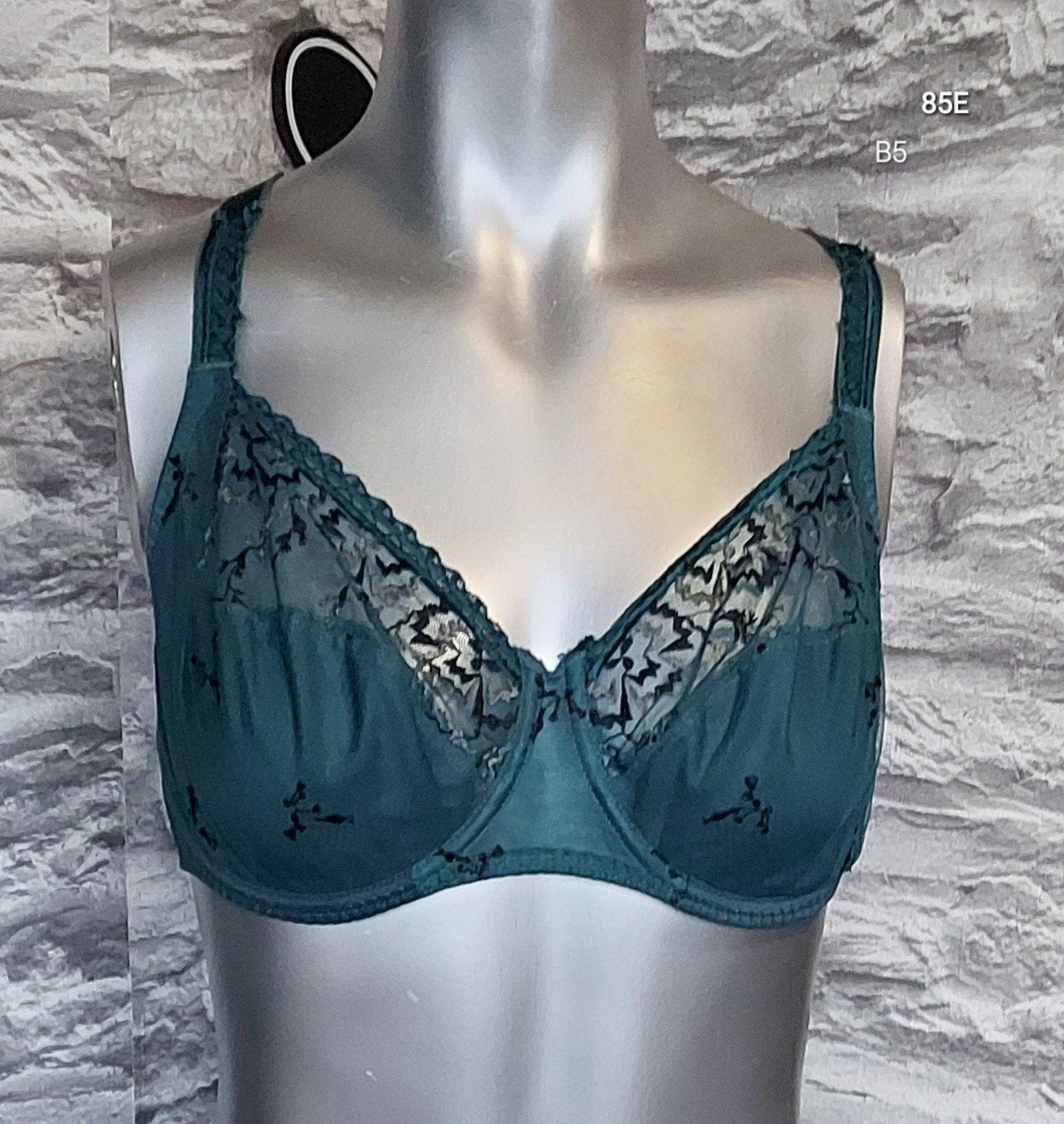 Chantelle Every Curve BH - Groen - Maat 85E, Chantelle, Ophalen of Verzenden, Groen, BH