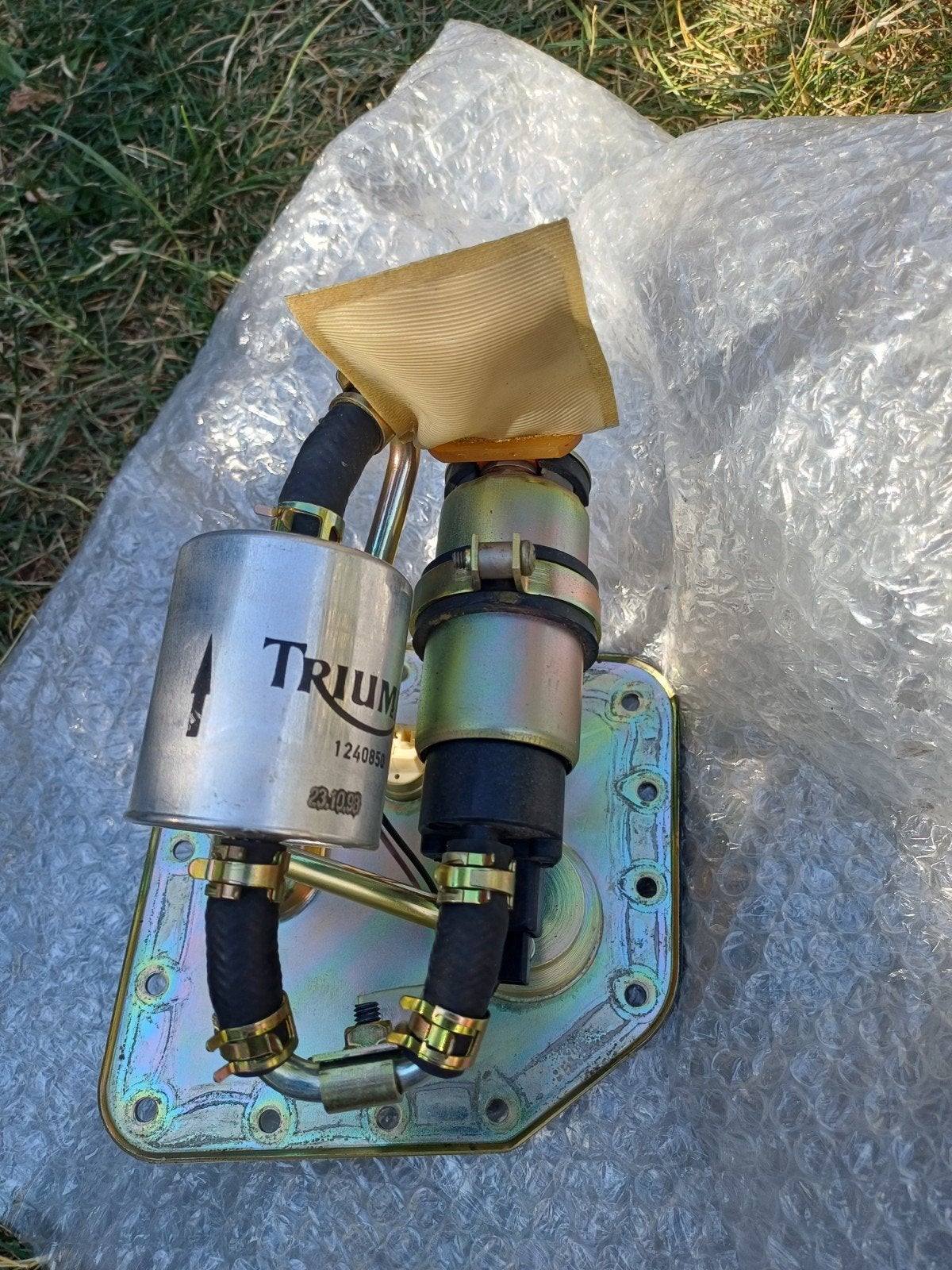 Triumph t595 955i daytona speedtriple kettingset,benzinepomp, Motoren, Ophalen of Verzenden