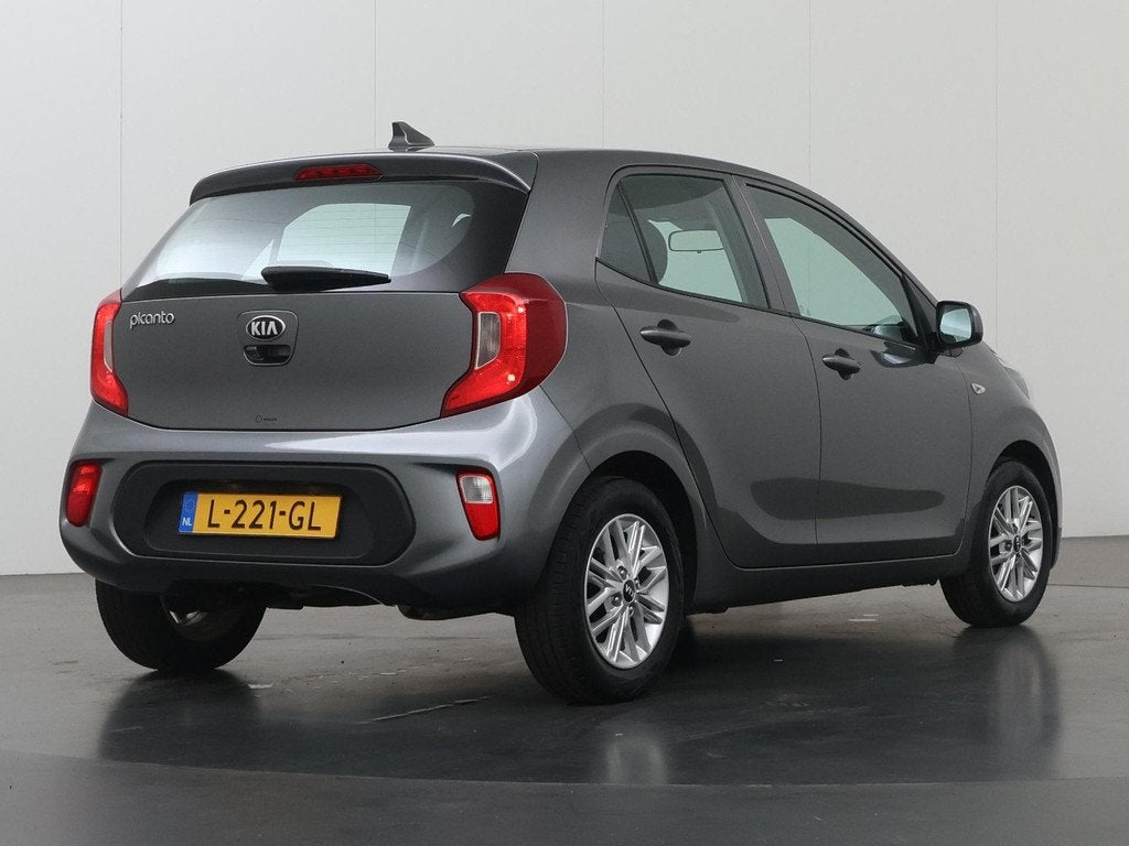Kia Picanto 1.0 DPi DynamicLine | Navigatie | Airconditionin, Auto's, Voorwielaandrijving, Stof, Gebruikt, 4 stoelen