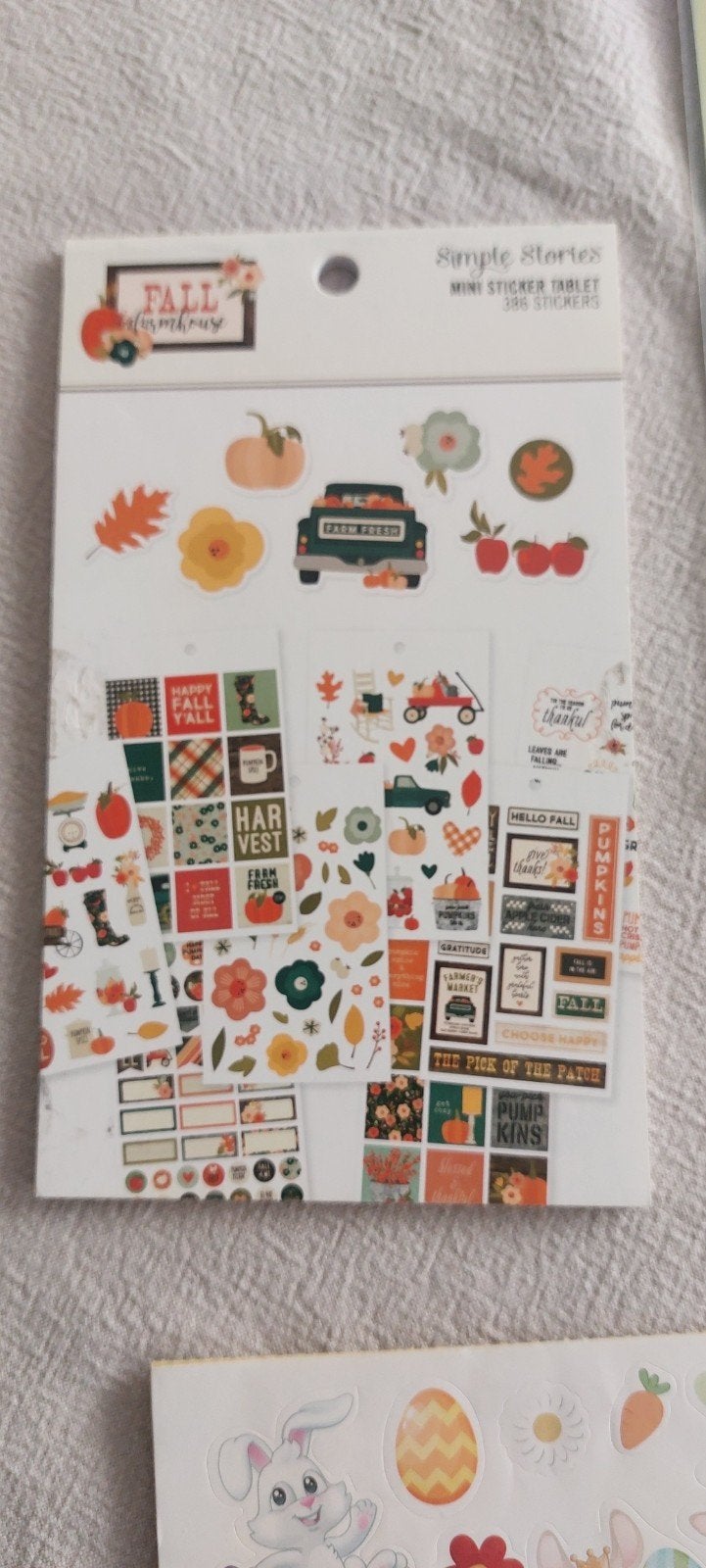 Diverse stickercollectie: Bullet Journal, decoratie, Pasen, Ophalen of Verzenden, Nieuw, Meerdere stickers