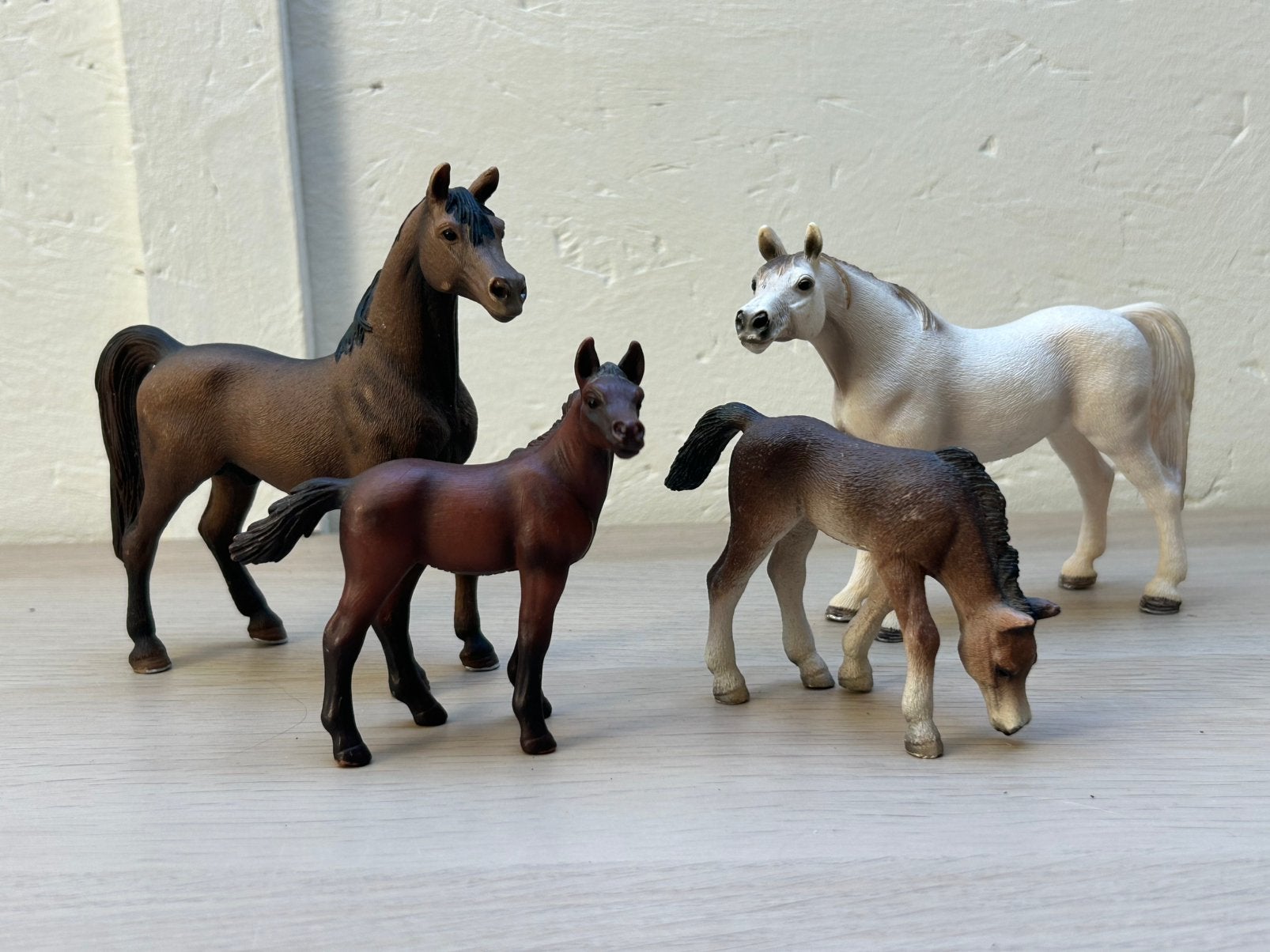 Schleich arabieren, Ophalen of Verzenden, Zo goed als nieuw, Paard, Beeldje of Figuurtje